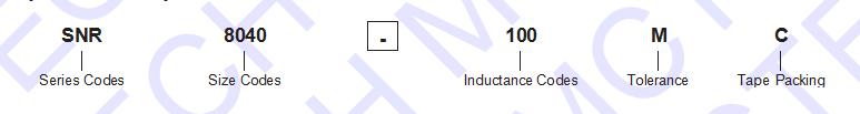 Inductor SNR Series